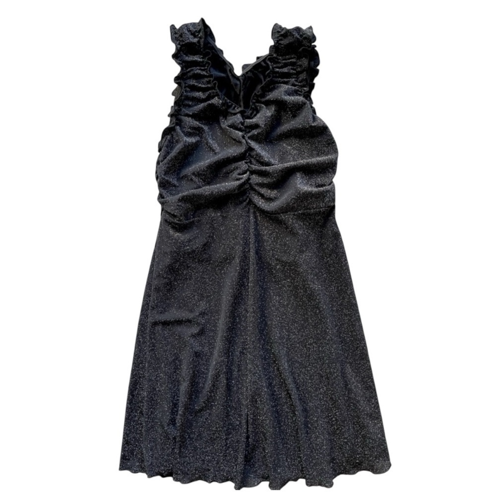 NWT Forever 21 Girls Glitter Sleeveless Mini Dress Size 13/14